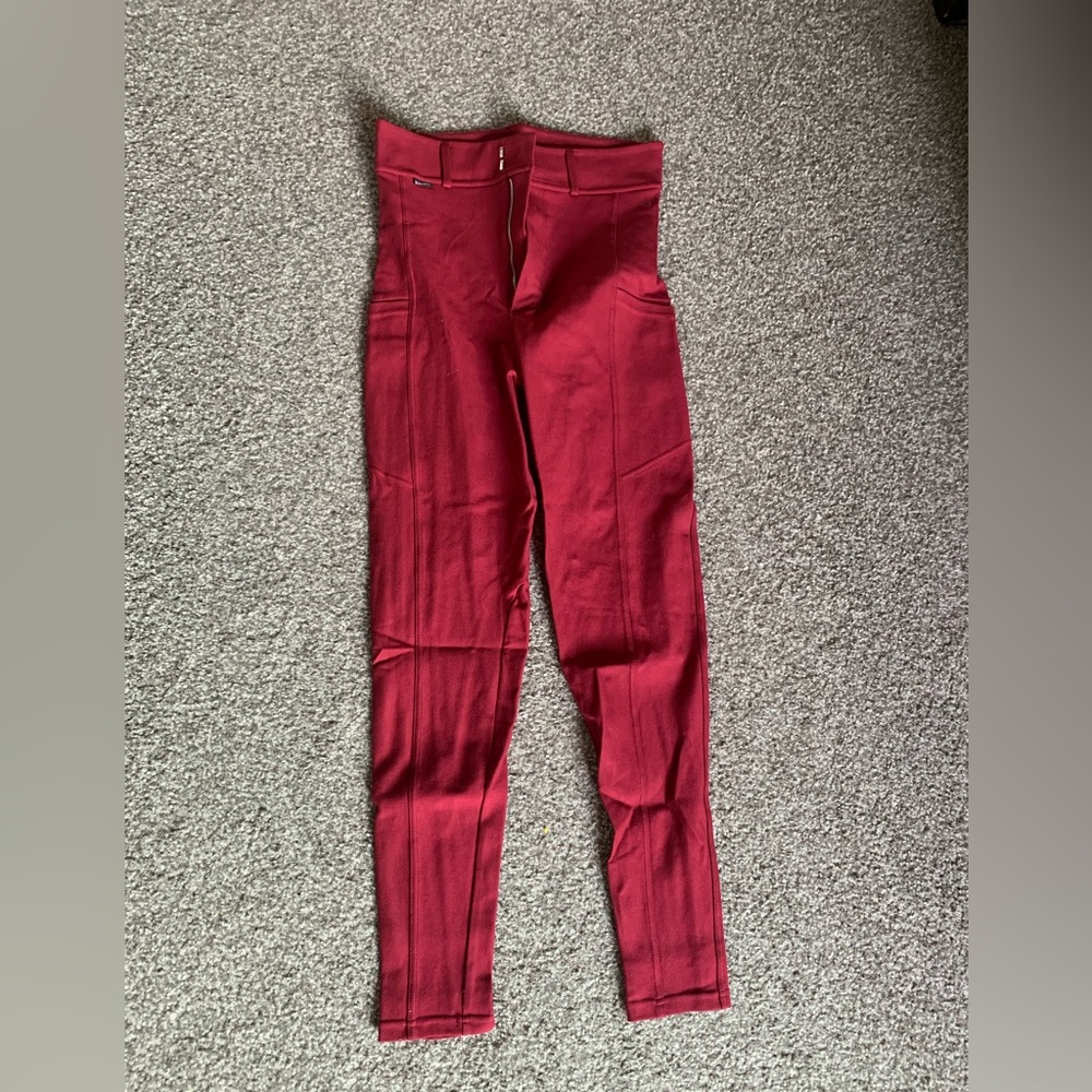Blackmilk equestrian pants maroon size M